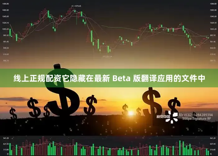 线上正规配资它隐藏在最新 Beta 版翻译应用的文件中